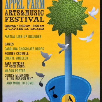 Dawes, Carolina Chocolate Drops, Rodney Crowell playing Appel Farm Arts & Music festival in June