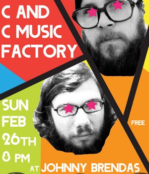C and C Music Factory at Johnny Brenda’s next Sunday, February 26th