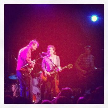 Video: Kathleen Edwards and Justin Vernon (of Bon Iver) from World Cafe Live
