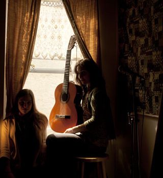 Listen to serene folksy harmonies from Philly duo The Sun Flights (playing North Star Bar tonight)