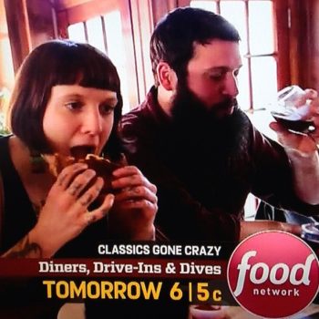Foodie Rockers: Watch Arrah Fisher (sans Ferns) and South Philly Tap Room make a cameo on The Food Network’s <em>Diners, Drive-Ins and Dives</em> tonight