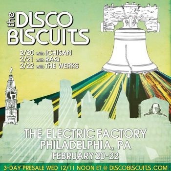 The Disco Biscuits announce three nights of groovin&#8217; at the Electric Factory: February 20, 21 and 22