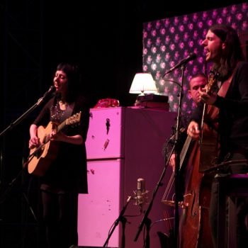 As Comfortable as Home: Seth Avett and Jessica Lea Mayfield perform at the Keswick Theater
