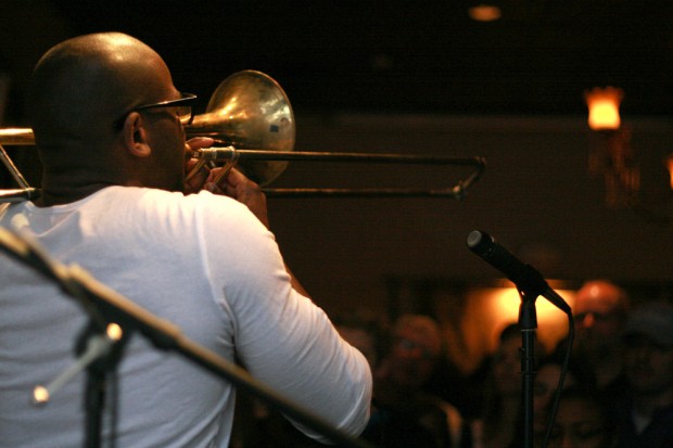 Ernest Stuart at Center City Jazz Fest | Photo by John Vettese