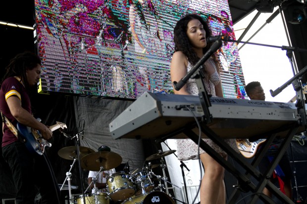 Brianna Cash with Ill Fated Natives | Photo by John Vettese