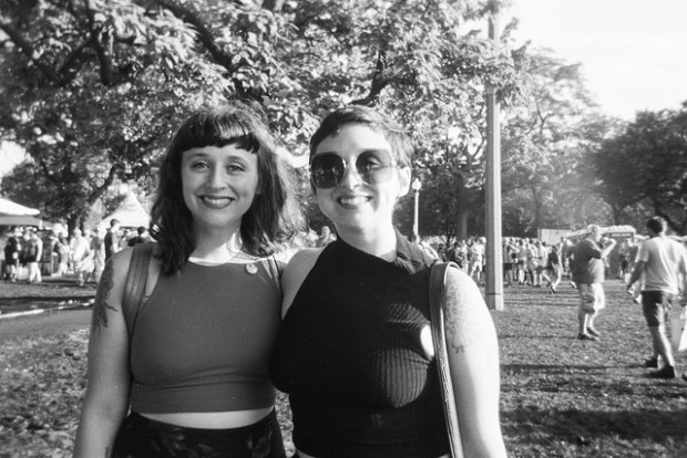 Katie and Allison Crutchfield of Waxahatchee | Photo by Scott Troyan | scotttroyan.com