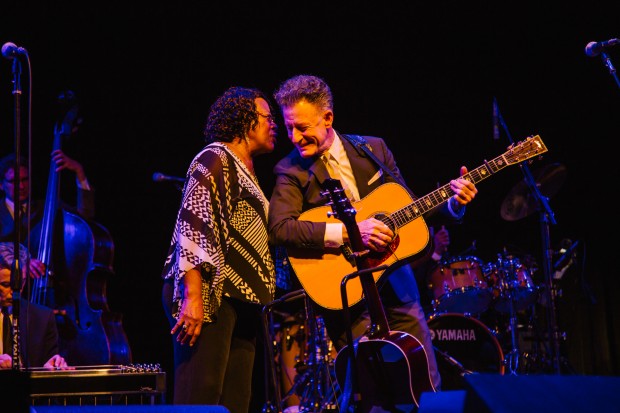 Lyle Lovett at The Philadelphia Folk Fest | Photo by Hope Helmuth | hopehelmuth.com