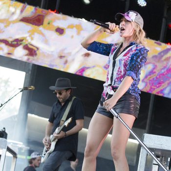 Metric goes acoustic in a Vegas record store for the Spotify Sessions