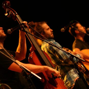 Free at Noon Flashback: Yonder Mountain String Band pick and pluck their way through a lively set