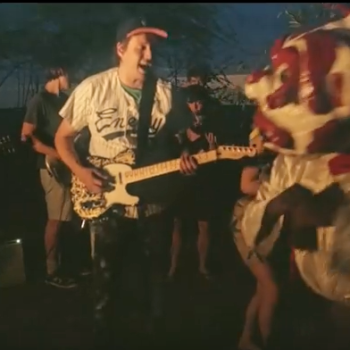 Arcade Fire performed “Here Comes the Night Time” during Carnival in Haiti