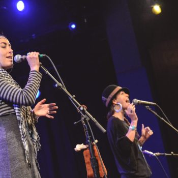 Free at Noon Flashback: Rising Appalachia sisters sing ballads for World Cafe Live