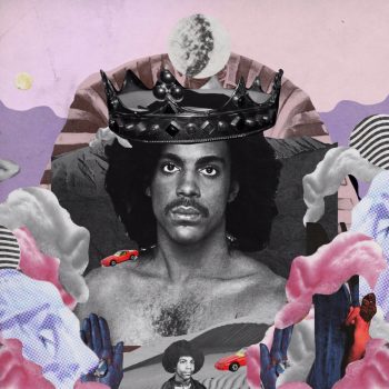 Inspired by Prince: Philly artist Dewey Saunders&#8217; striking new visual tribute