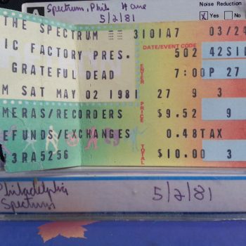 Listen to The Grateful Dead play The Spectrum in two bootlegs from 1981