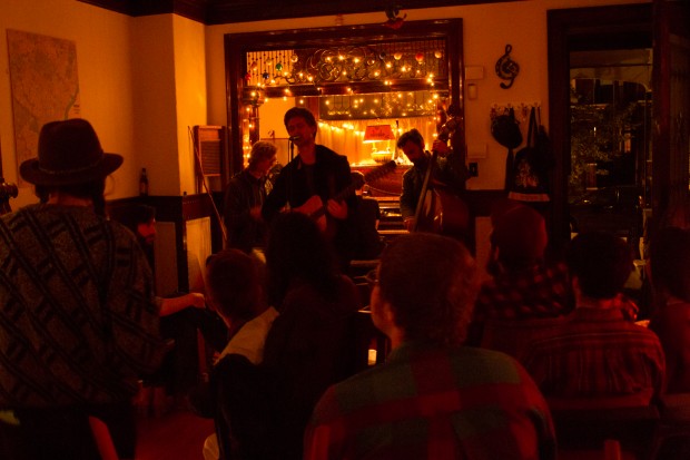 My Son Bison plays a living room concert in West Philly
