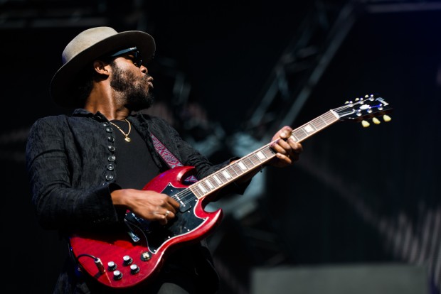 Gary Clark Jr. at Made In America | Photo by Cameron Pollack for WXPN