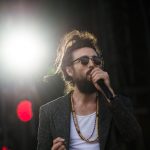 Edward Sharpe and the Magnetic Zeros at Made In America | Photo by Cameron Pollack for WXPN