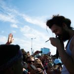 Edward Sharpe and the Magnetic Zeros at Made In America | Photo by Cameron Pollack for WXPN