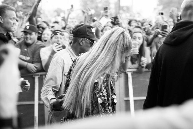 Jay Z and Beyonce at Made In America | Photo by Cameron Pollack for WXPN