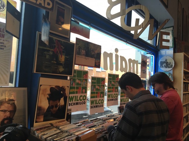 Wilco listening party at Main Street Music | photo by Tyler Asay for WXPN