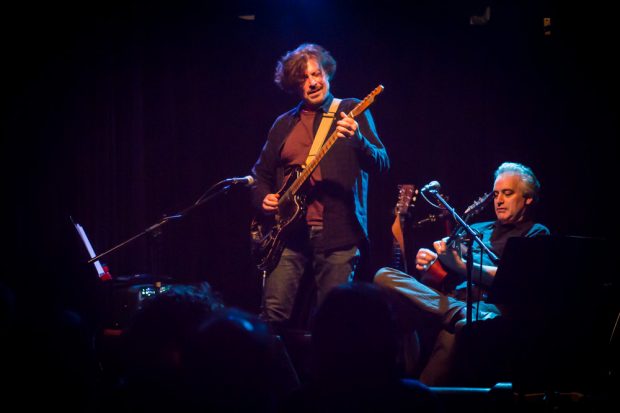 Eric Bazilian and Wesley Stace | Photo by: Ellen Miller | ellencm.com