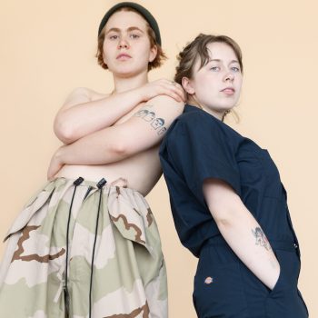 Girlpool film a music video in the music video for &#8220;Powerplant&#8221;