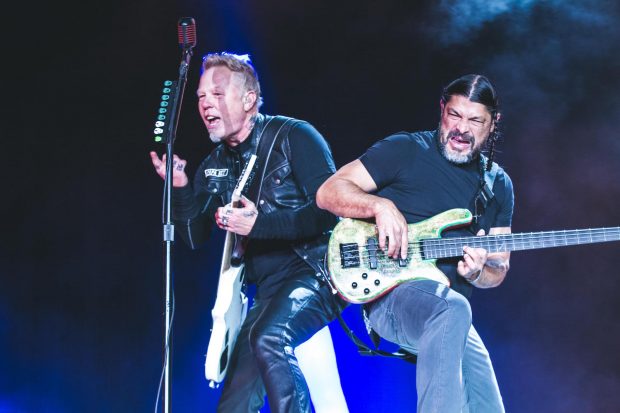 Metallica | photo by Tiana Timmerberg for WXPN | <a href="http://spotlightviews.com" target="_blank">spotlightviews.com</a>