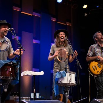 Free at Noon Flashback: Dispatch is all smiles at World Cafe Live