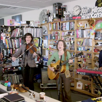 Ani DiFranco shows she can turn any setting into an activist platform at her NPR Music Tiny Desk performance