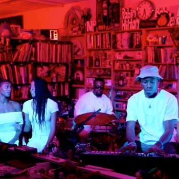 Tyler the Creator sets the mood at NPR&#8217;s first nighttime Tiny Desk Concert