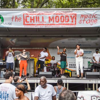 Scenes from the Chill Moody Music Stage at this 4th of July&#8217;s Welcome America Festival