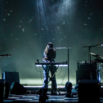 Cloaked in darkness, Beach House soars in a sublime Tower Theater set