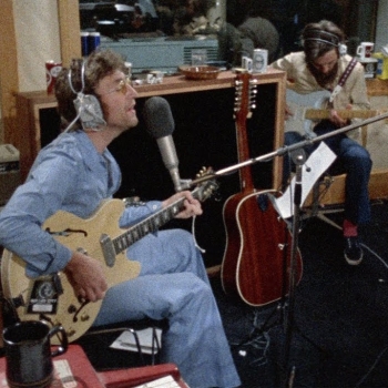 Watch unearthed footage of John Lennon and George Harrison in studio in 1971