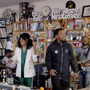 Watch &More bring Dock Street Beer, birthday cake, and <em>Ethel Bobcat</em> to NPR Music’s Tiny Desk