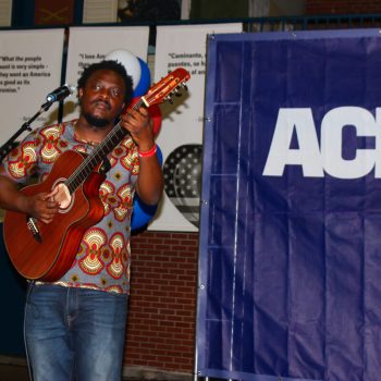 Victory and Emmanuel Nsingani give inspired performances at ACLU&#8217;s 100th anniversary celebration