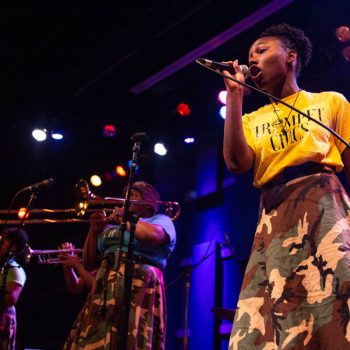 Free at Noon Flashback: P.A.C.E.&#8217;s Trumpet Chics bring the brass to World Cafe Live