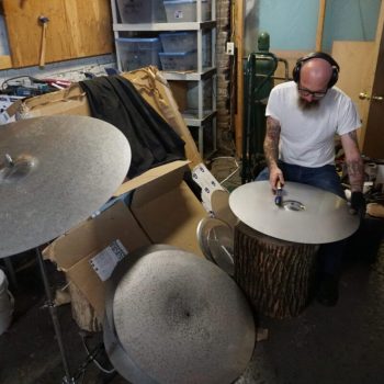 Cymbal as That: Meet Michael Mongiello, Philly&#8217;s first DIY cymbal maker