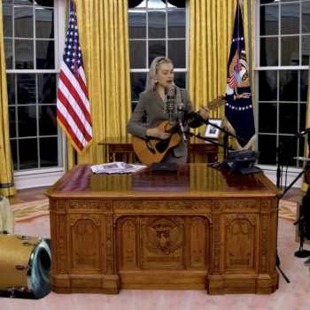 Phoebe Bridgers takes NPR&#8217;s Tiny Desk (Home) Concert series to the oval office&#8230;kind of