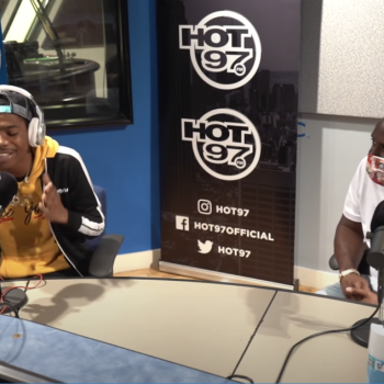 Watch LGP Qua power through a  six-minute freestyle on Hot 97