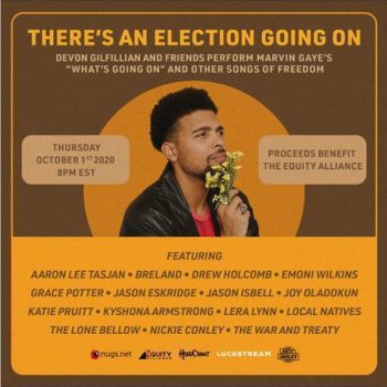 Devon Gilfillian teams up with Jason Isbell, Katie Pruitt, The Lone Bellow, and more for <em>There&#8217;s An Election Going On</em> benefit concert