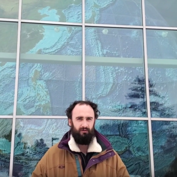 Dan Wriggins from Friendship wanders a snow-covered Maine town while paying homage to West Philly in solo single “The Diner”