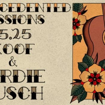 Birdie Busch and Koof will perform from Rigby Mansion for the next episode of Unprecedented Sessions