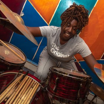 Finding Your Rhythm: Barbara Duncan learns and leads from behind the drumkit