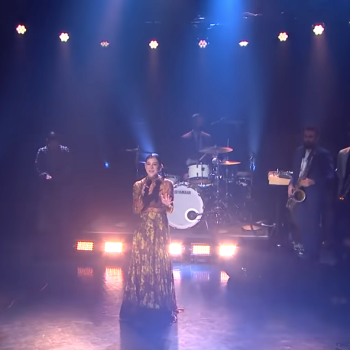 Watch Japanese Breakfast play “Slide Tackle” and talk Union Transfer on ‘The Late Late Show’
