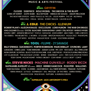 The War On Drugs, Japanese Breakfast, Nothing, and Tierra Whack will rep Philly at Bonnaroo 2022