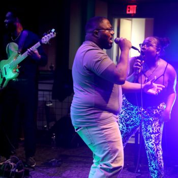 James Weldon and friends throw a Sunday night party at World Cafe Live