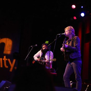 Spoon’s Britt Daniel and Alex Fischel rise to the occasion of going (mostly) unplugged at #NONCOMM