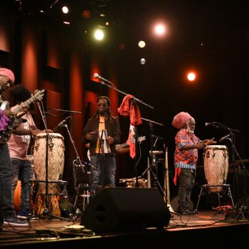 Lakou Mizik gave a powerful, soulful performance at World Cafe Live