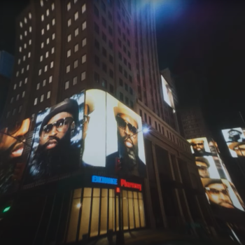 Danger Mouse and Black Thought reimagine Times Square in an AI-rendered video for new track &#8220;Because&#8221;