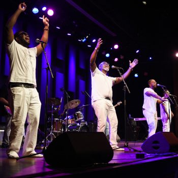 The Dedicated Men of Zion bring a spirit-raising set to World Cafe Live for Free at Noon