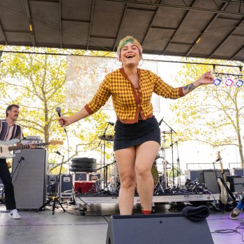 Catbite has enough energy to power all of Camden on the XPNFest Marina Stage